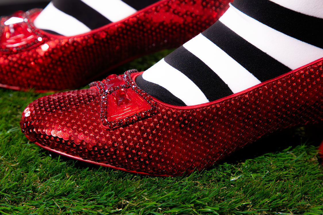 Wizard of Oz - Dorothy and Wicked Witch's Replica Ruby Slippers
