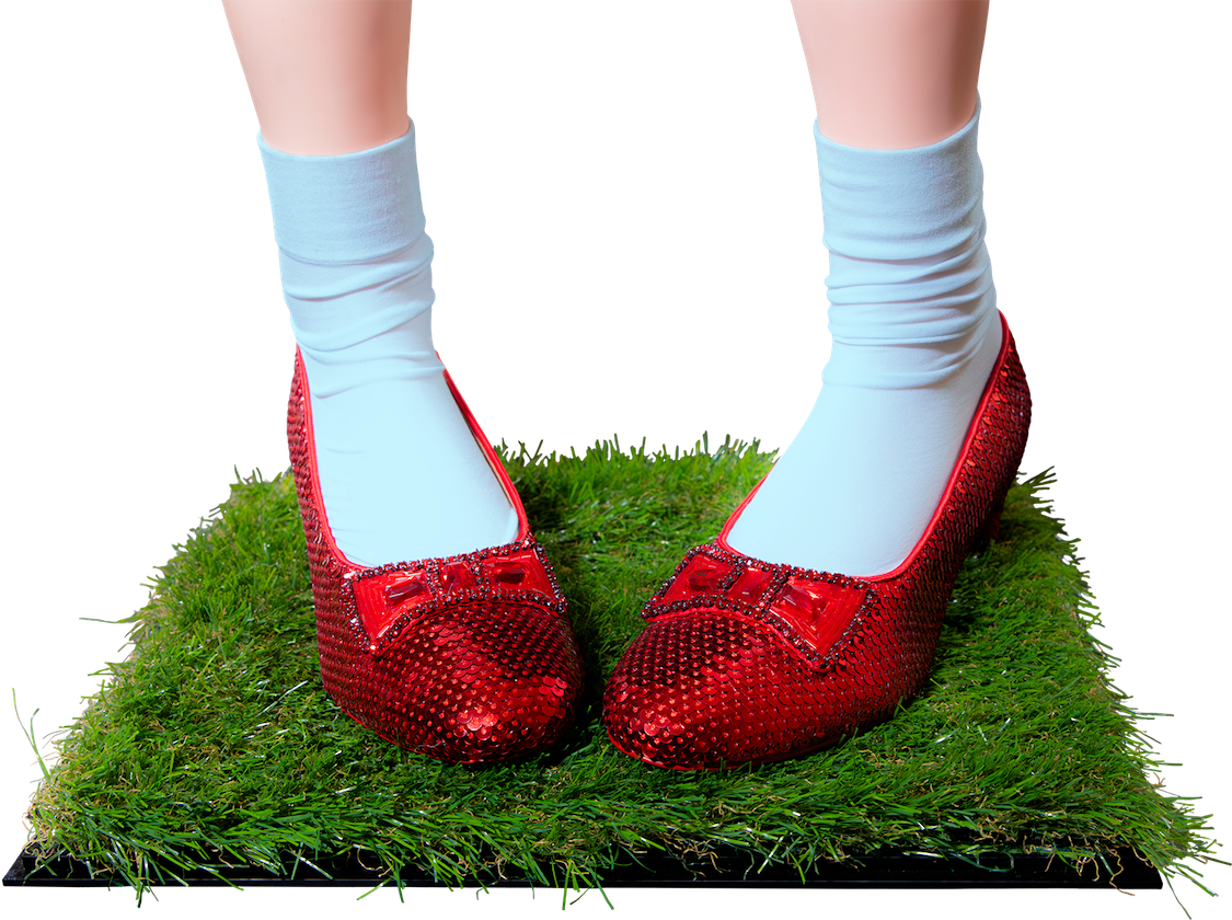 Wizard of Oz - Dorothy and Wicked Witch's Replica Ruby Slippers
