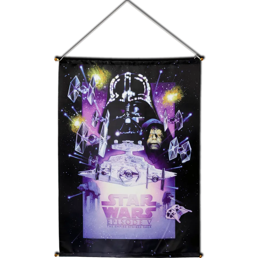 IKO2028 Star Wars - The Empire Strikes Back Movie Poster Banner - Ikon Collectables - Titan Pop Culture