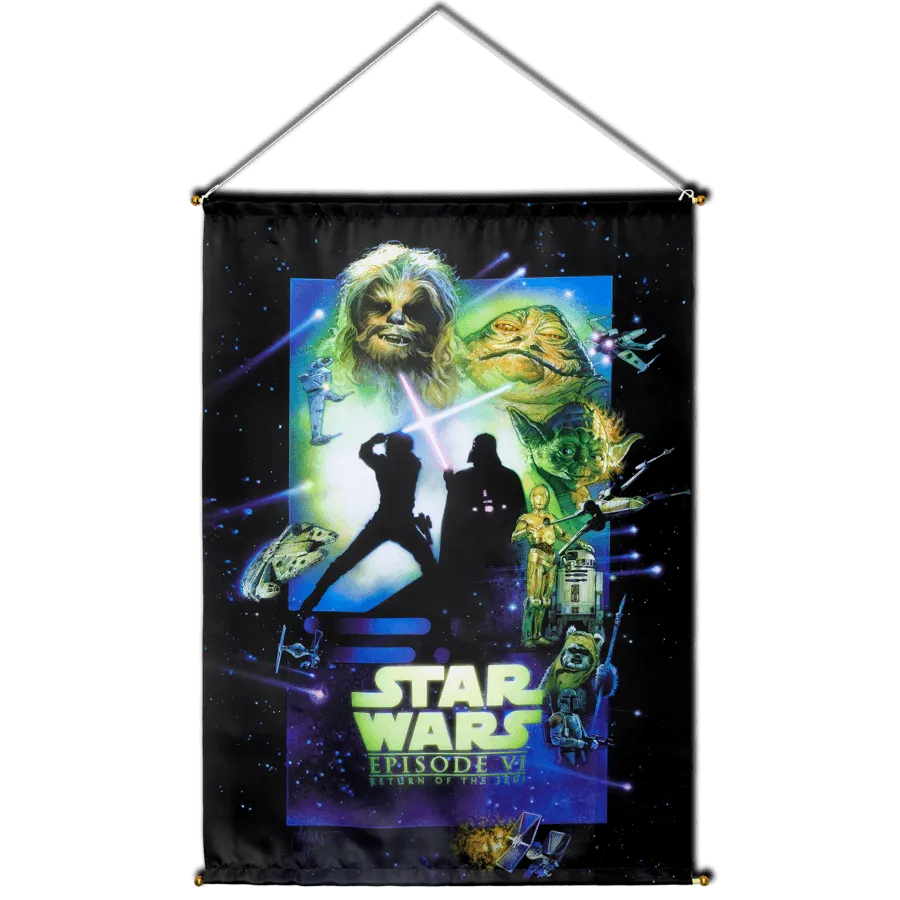 IKO2029 Star Wars - Return of the Jedi Movie Poster Banner - Ikon Collectables - Titan Pop Culture