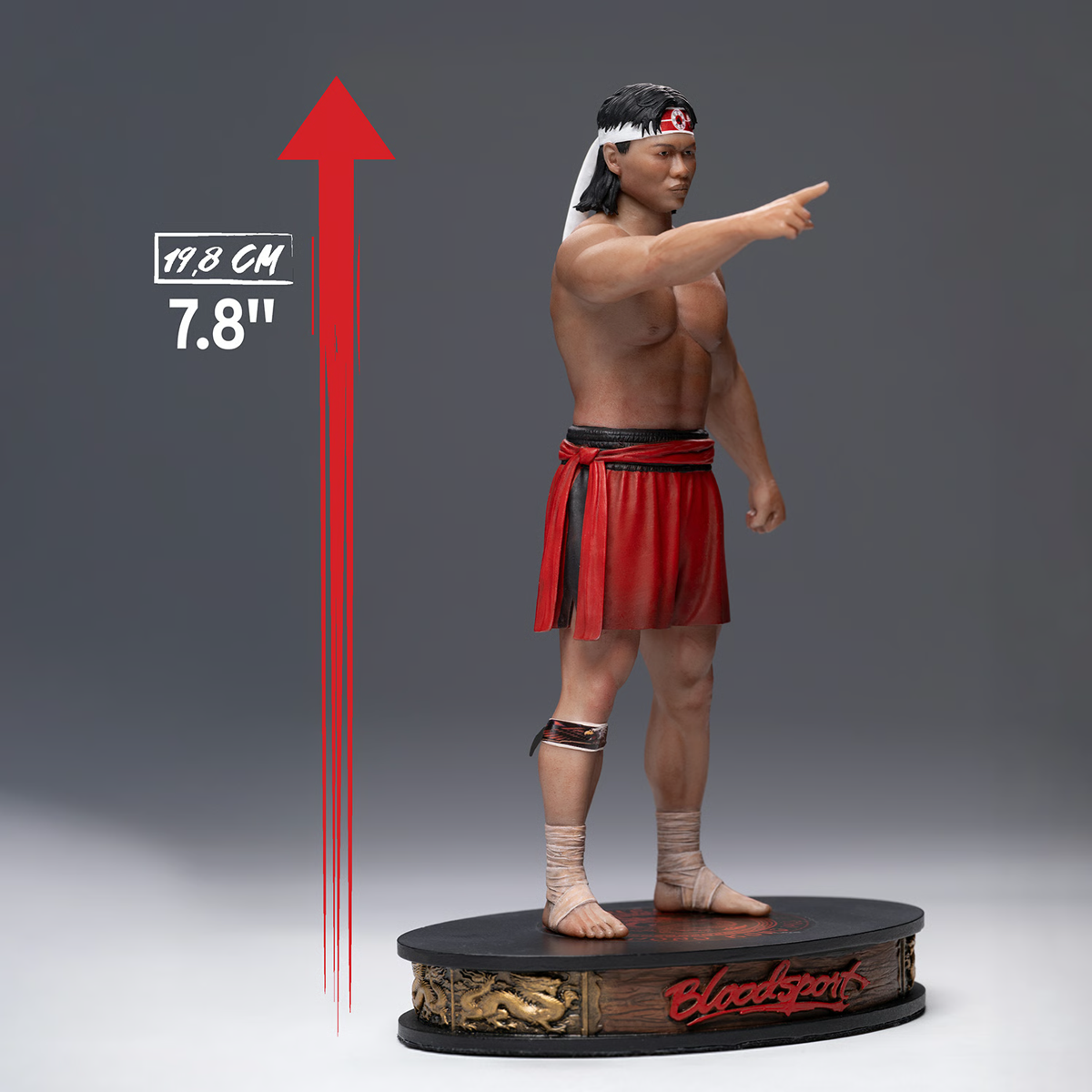 Bloodsport - Chong Li 1:10 Scale PVC Figure