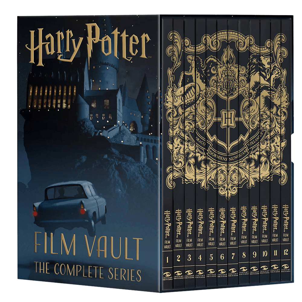 INS909713 Harry Potter - Film Vault: The Complete Series Hardcover Book (Box Set) - Insight Editions - Titan Pop Culture