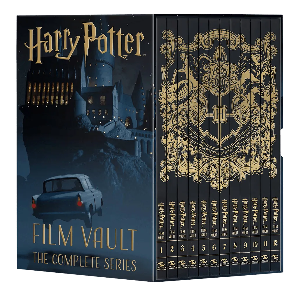 INS909713 Harry Potter - Film Vault: The Complete Series Hardcover Book (Box Set) - Insight Editions - Titan Pop Culture