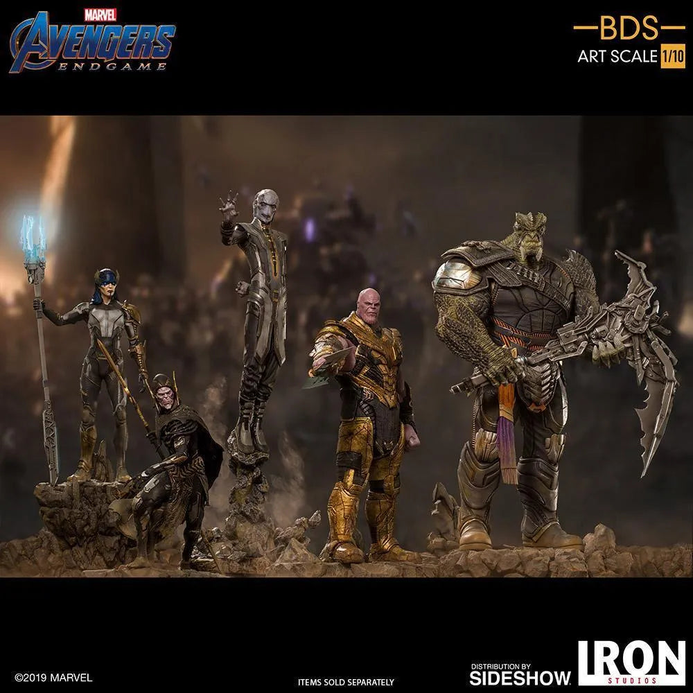 IRO00205 Avengers 4: Endgame - Ebony Maw 1:10 Scale Statue - Iron Studios - Titan Pop Culture