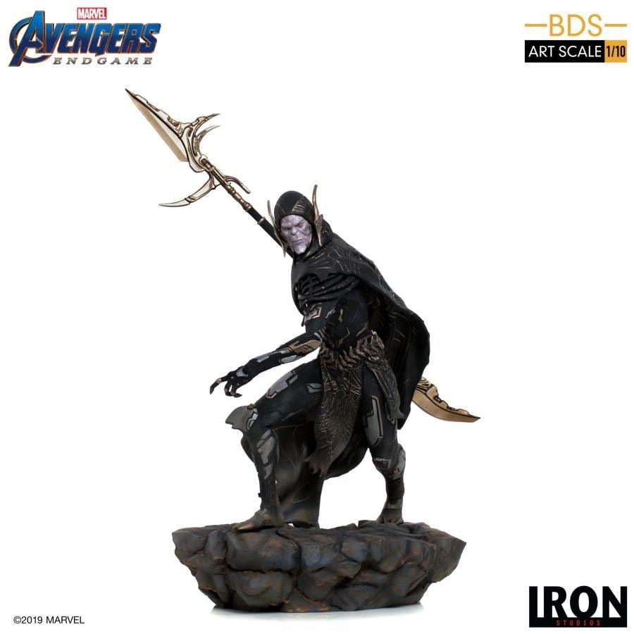 IRO06774 Avengers 4: Endgame - Corvus Glaive 1:10 Scale Statue - Iron Studios - Titan Pop Culture