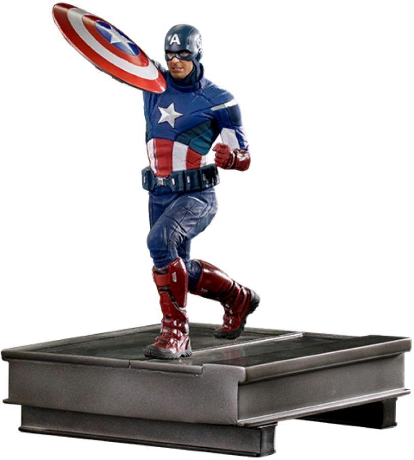 IRO15043 Avengers 4: Endgame - Captain America 2012 1:10 Scale Statue - Iron Studios - Titan Pop Culture