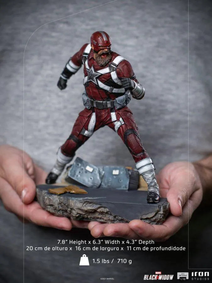 IRO28037 Black Widow - Red Guardian 1:10 Scale Statue - Iron Studios - Titan Pop Culture