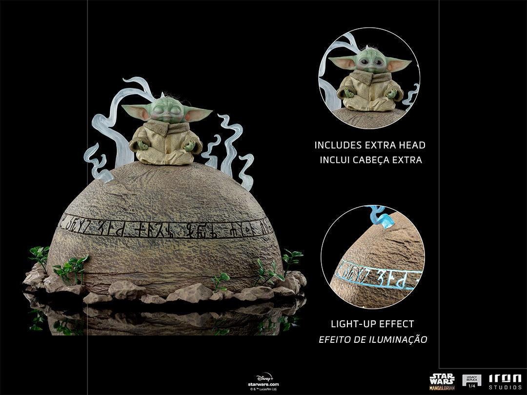 IRO28228 Star Wars: Mandalorian - Grogu Legacy 1:4 Scale Statue - Iron Studios - Titan Pop Culture