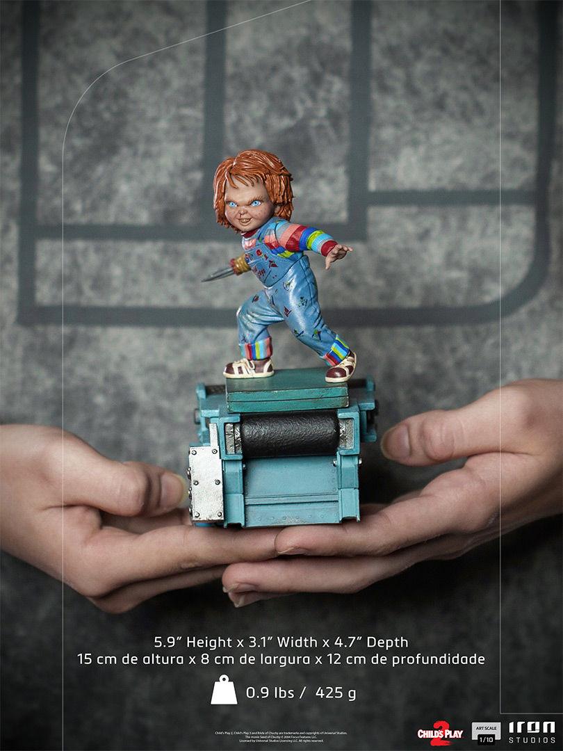 IRO28280 Child's Play - Chucky 1:10 Scale Statue - Iron Studios - Titan Pop Culture