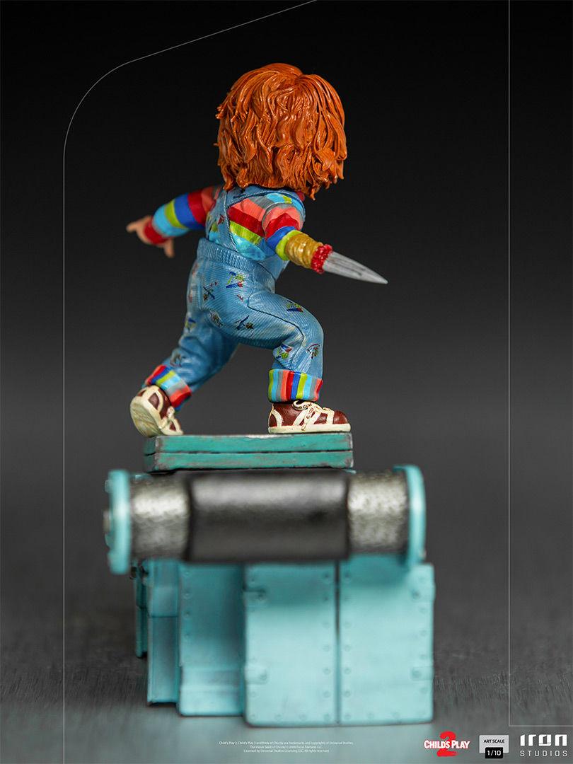 IRO28280 Child's Play - Chucky 1:10 Scale Statue - Iron Studios - Titan Pop Culture