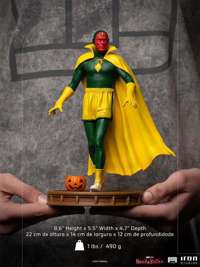 IRO28426 WandaVision - Vision (Halloween) 1:10 Scale Statue - Iron Studios - Titan Pop Culture