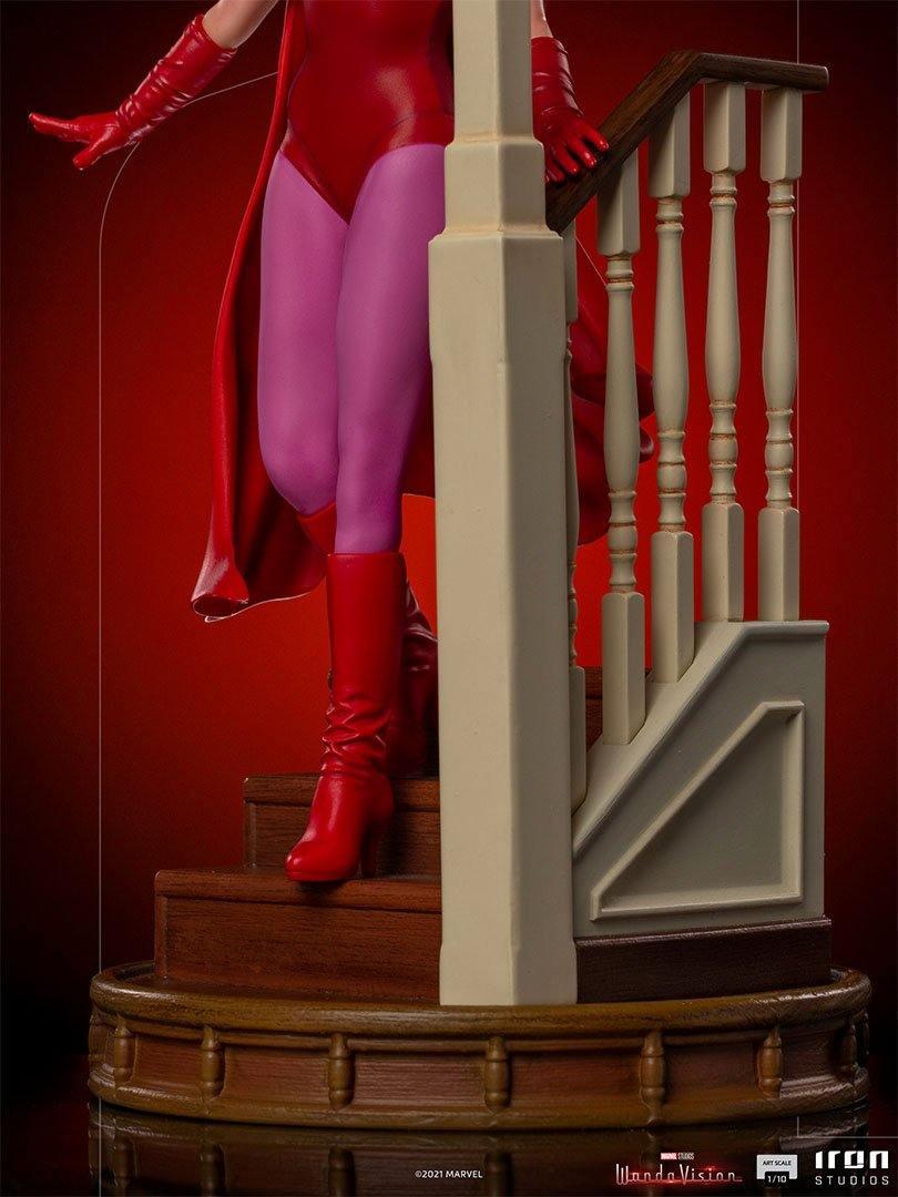 IRO28433 WandaVision - Wanda (Halloween) 1:10 Scale Statue - Iron Studios - Titan Pop Culture