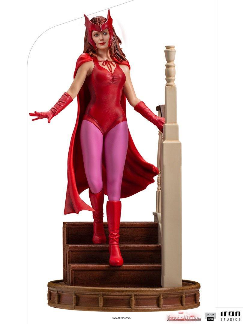 IRO28433 WandaVision - Wanda (Halloween) 1:10 Scale Statue - Iron Studios - Titan Pop Culture