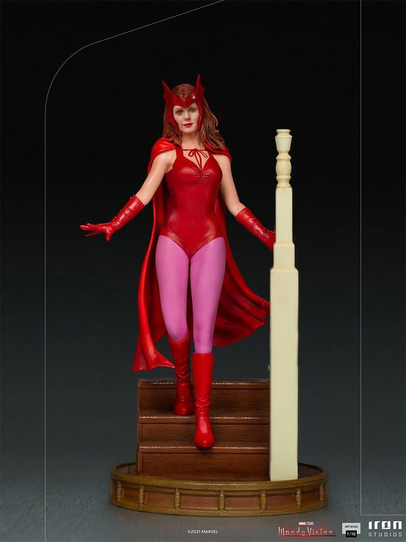 IRO28433 WandaVision - Wanda (Halloween) 1:10 Scale Statue - Iron Studios - Titan Pop Culture