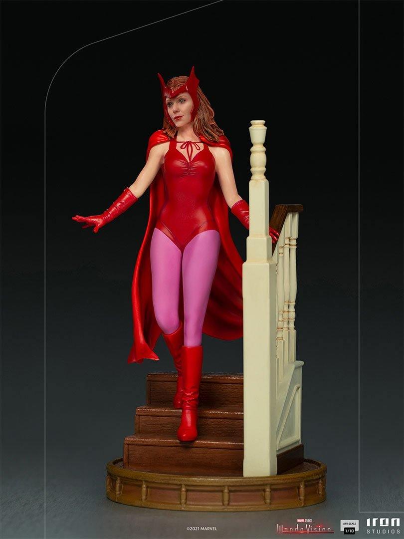 IRO28433 WandaVision - Wanda (Halloween) 1:10 Scale Statue - Iron Studios - Titan Pop Culture