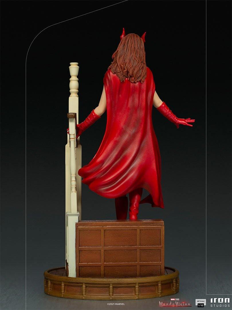IRO28433 WandaVision - Wanda (Halloween) 1:10 Scale Statue - Iron Studios - Titan Pop Culture
