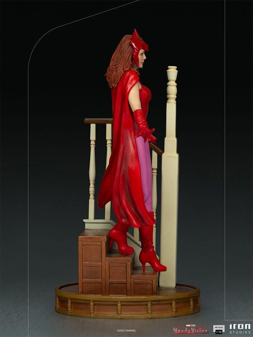 IRO28433 WandaVision - Wanda (Halloween) 1:10 Scale Statue - Iron Studios - Titan Pop Culture