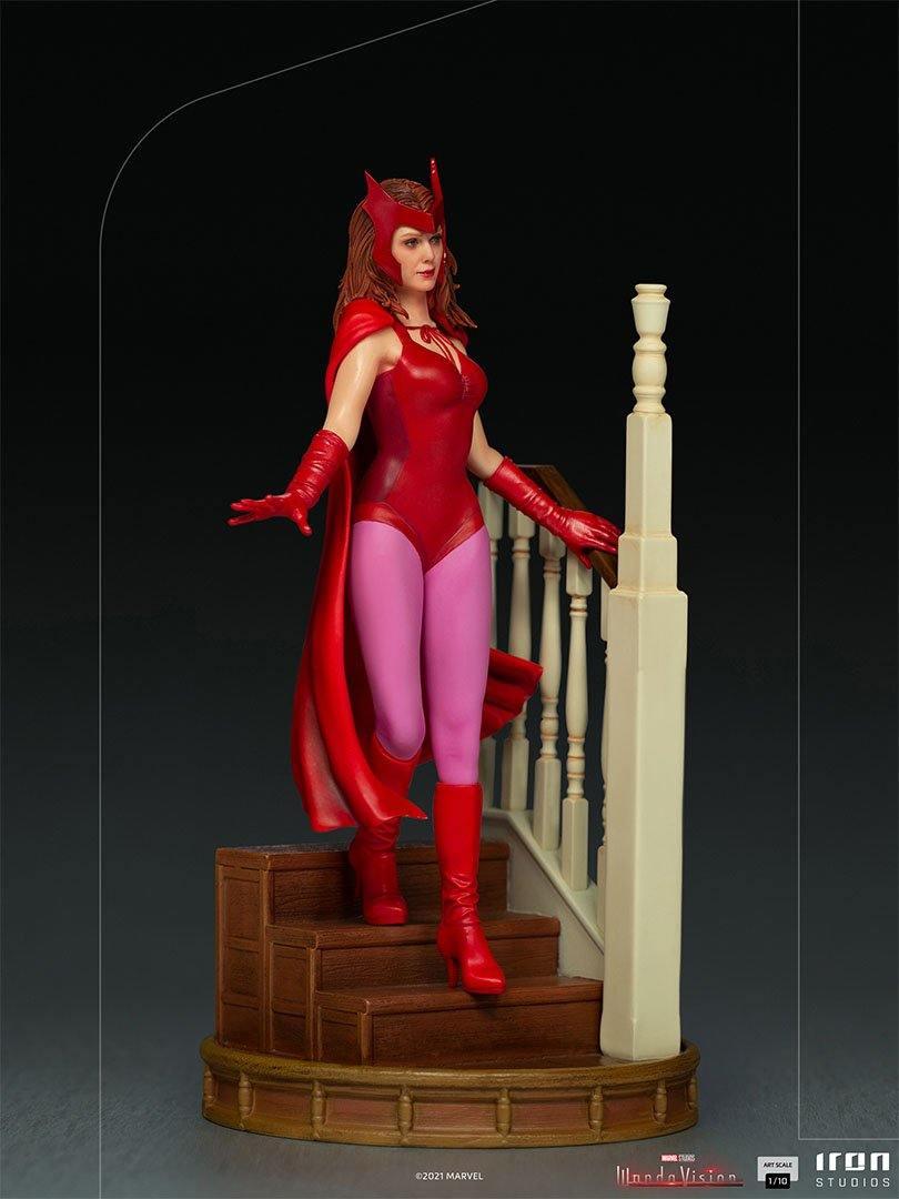 IRO28433 WandaVision - Wanda (Halloween) 1:10 Scale Statue - Iron Studios - Titan Pop Culture