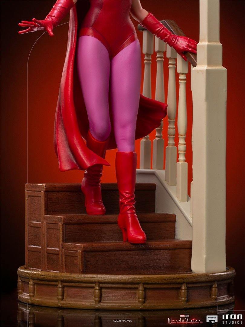 IRO28433 WandaVision - Wanda (Halloween) 1:10 Scale Statue - Iron Studios - Titan Pop Culture