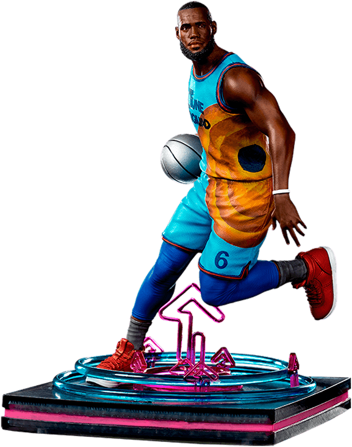 IRO28488 Space Jam 2: A New Legacy - Lebron James 1:10 Scale Statue - Iron Studios - Titan Pop Culture