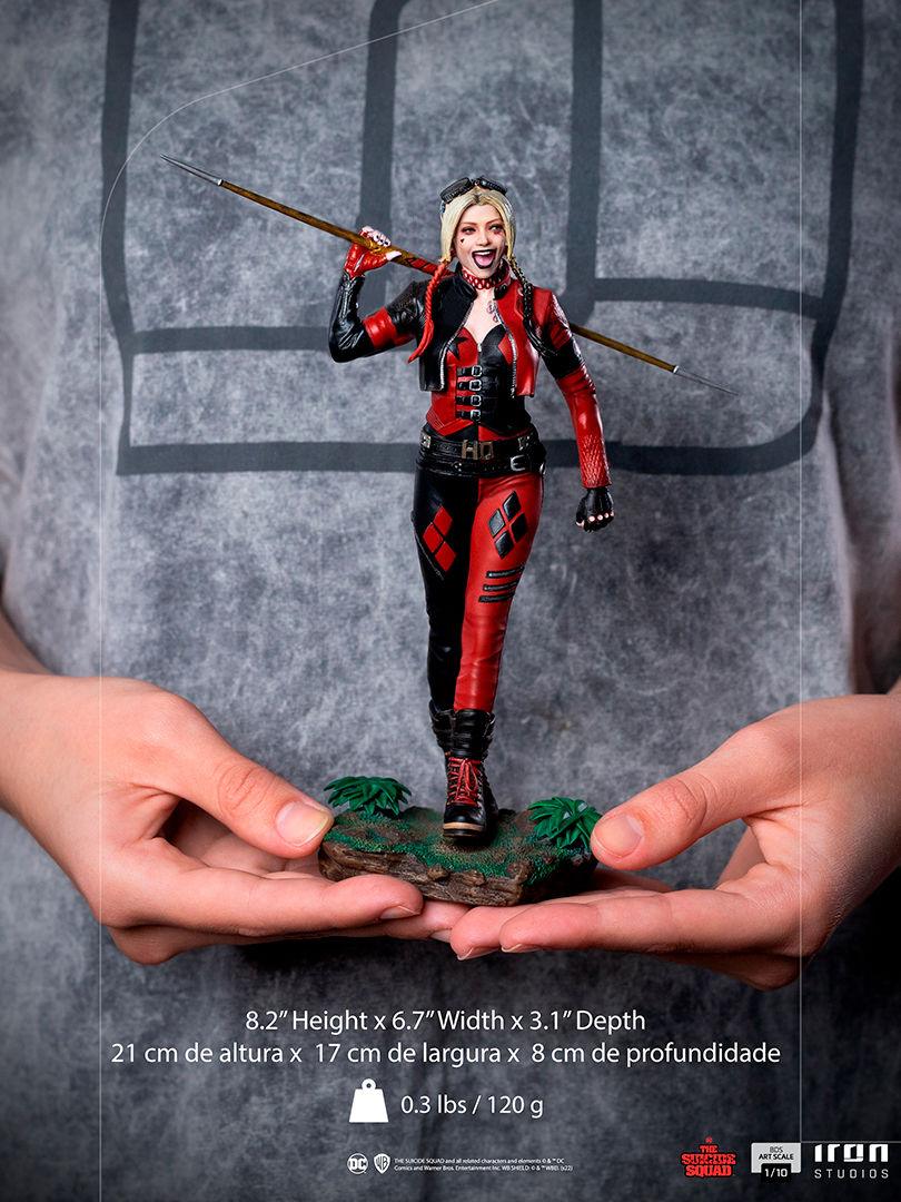 IRO28570 The Suicide Squad - Harley Quinn 1:10 Scale Statue - Iron Studios - Titan Pop Culture