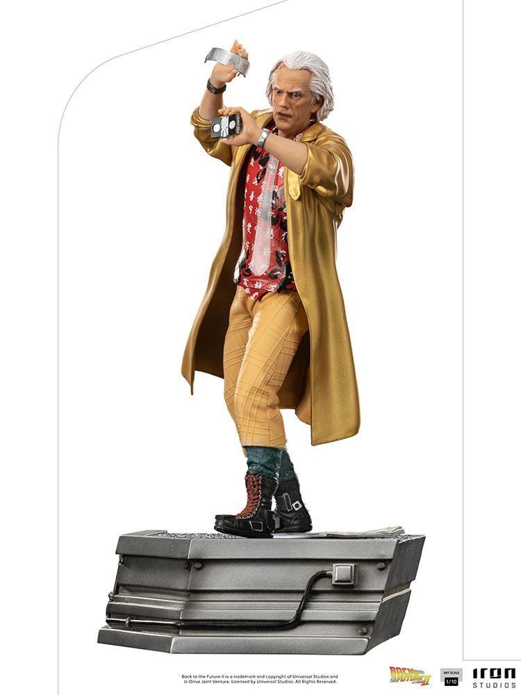 IRO28617 Back to the Future - Doc Brown 1:10 Scale Statue - Iron Studios - Titan Pop Culture