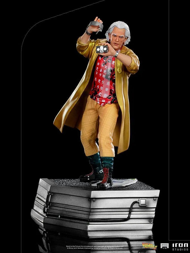 IRO28617 Back to the Future - Doc Brown 1:10 Scale Statue - Iron Studios - Titan Pop Culture