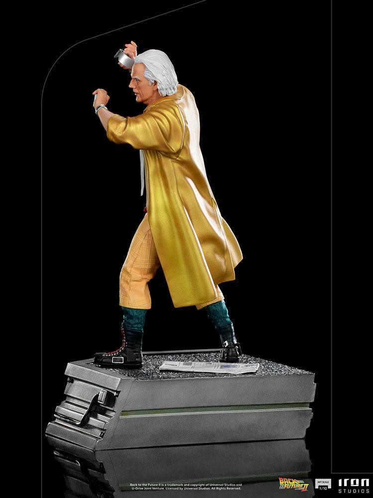 IRO28617 Back to the Future - Doc Brown 1:10 Scale Statue - Iron Studios - Titan Pop Culture