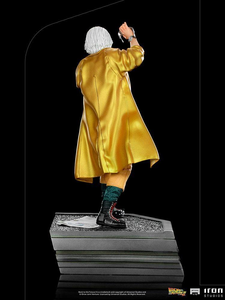 IRO28617 Back to the Future - Doc Brown 1:10 Scale Statue - Iron Studios - Titan Pop Culture