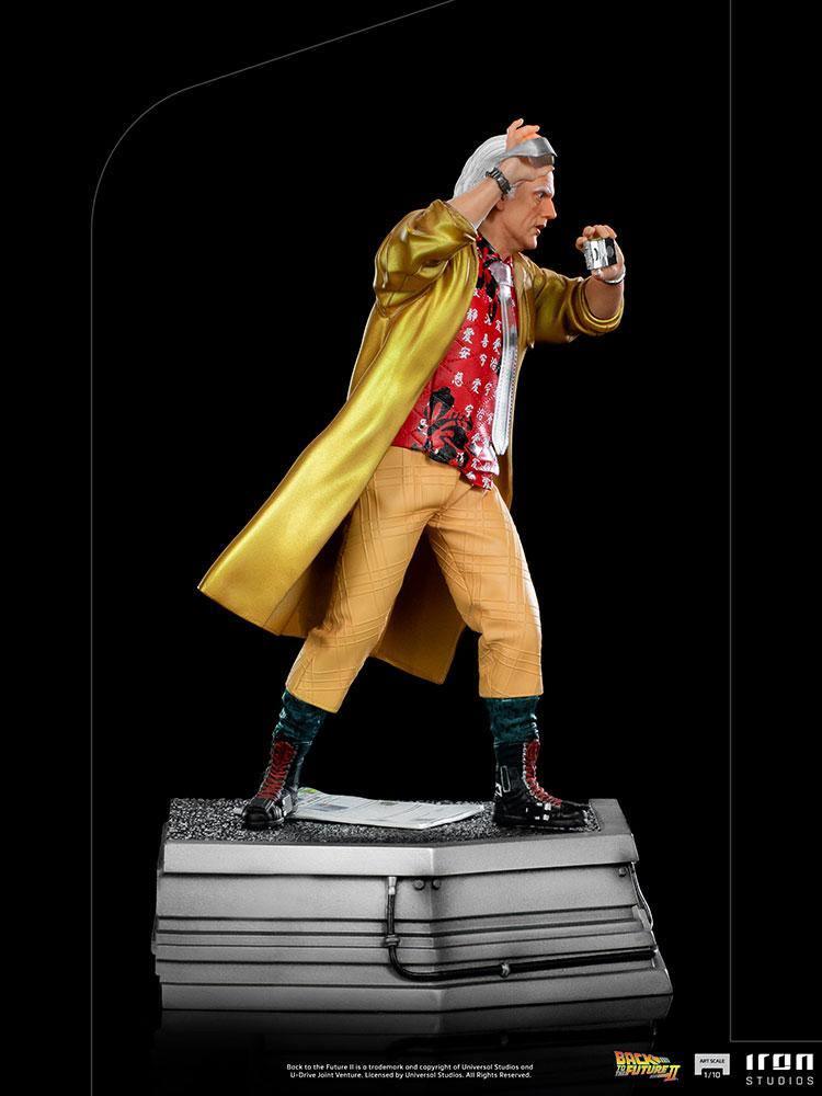 IRO28617 Back to the Future - Doc Brown 1:10 Scale Statue - Iron Studios - Titan Pop Culture