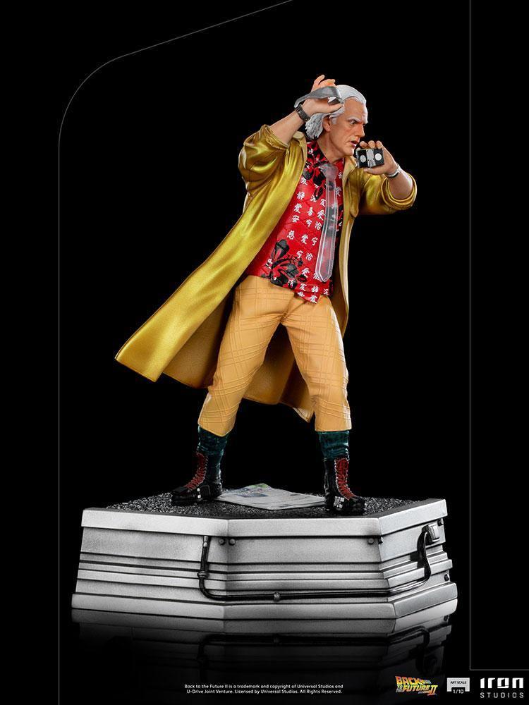 IRO28617 Back to the Future - Doc Brown 1:10 Scale Statue - Iron Studios - Titan Pop Culture