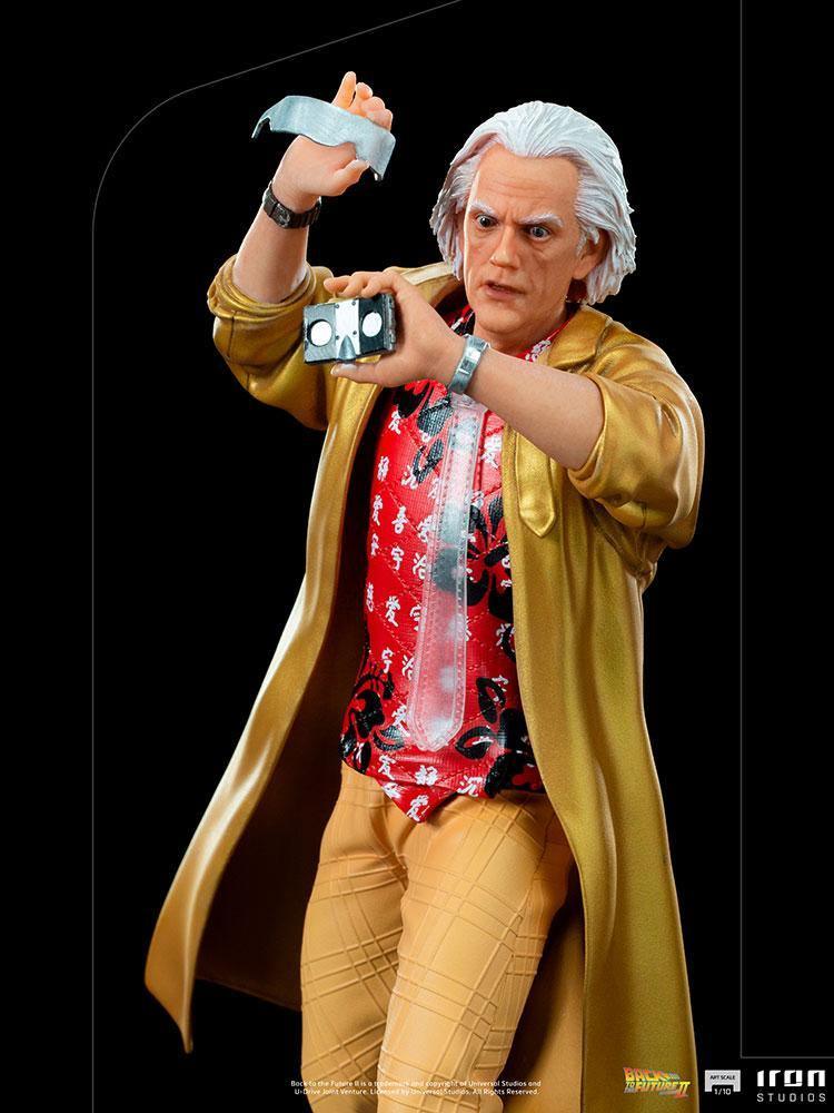 IRO28617 Back to the Future - Doc Brown 1:10 Scale Statue - Iron Studios - Titan Pop Culture