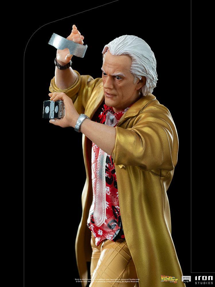 IRO28617 Back to the Future - Doc Brown 1:10 Scale Statue - Iron Studios - Titan Pop Culture