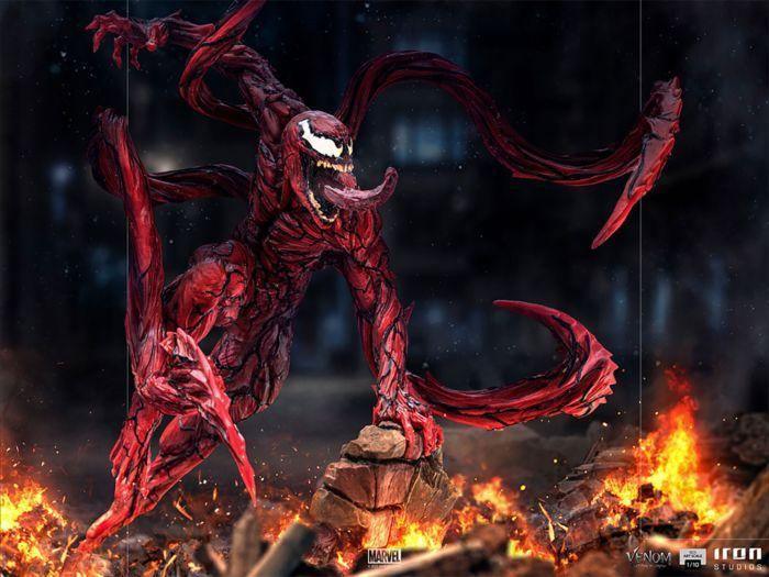 IRO28655 Venom 2: Let There Be Carnage - Carnage 1:10 Scale Statue - Iron Studios - Titan Pop Culture