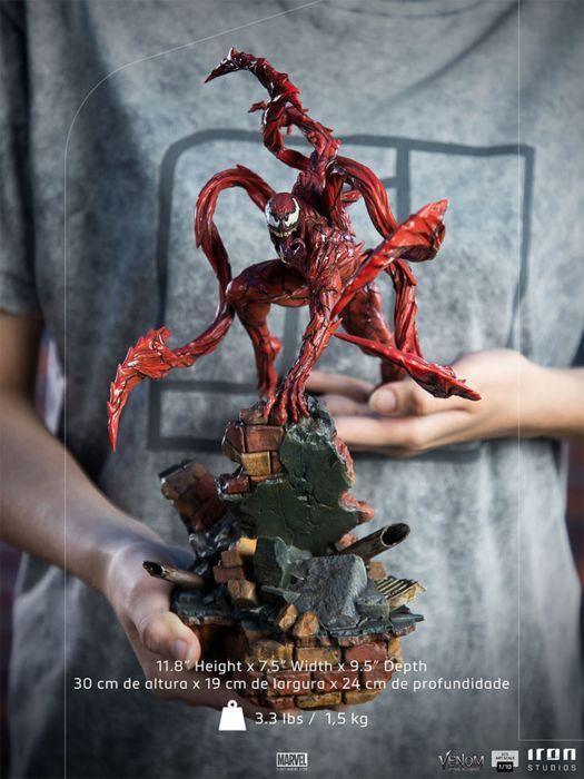 IRO28655 Venom 2: Let There Be Carnage - Carnage 1:10 Scale Statue - Iron Studios - Titan Pop Culture