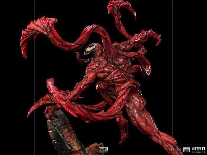 IRO28655 Venom 2: Let There Be Carnage - Carnage 1:10 Scale Statue - Iron Studios - Titan Pop Culture