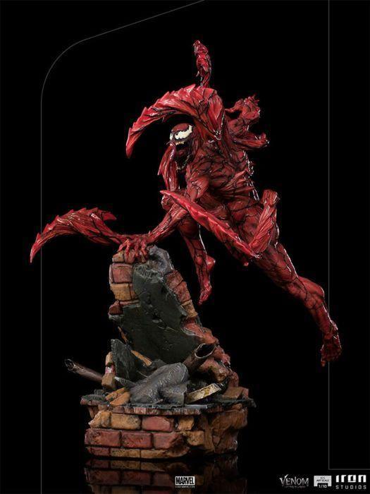 IRO28655 Venom 2: Let There Be Carnage - Carnage 1:10 Scale Statue - Iron Studios - Titan Pop Culture