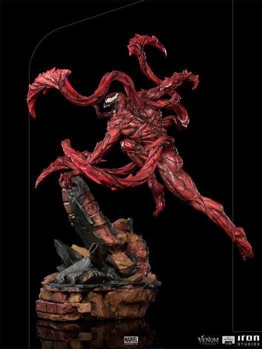 IRO28655 Venom 2: Let There Be Carnage - Carnage 1:10 Scale Statue - Iron Studios - Titan Pop Culture