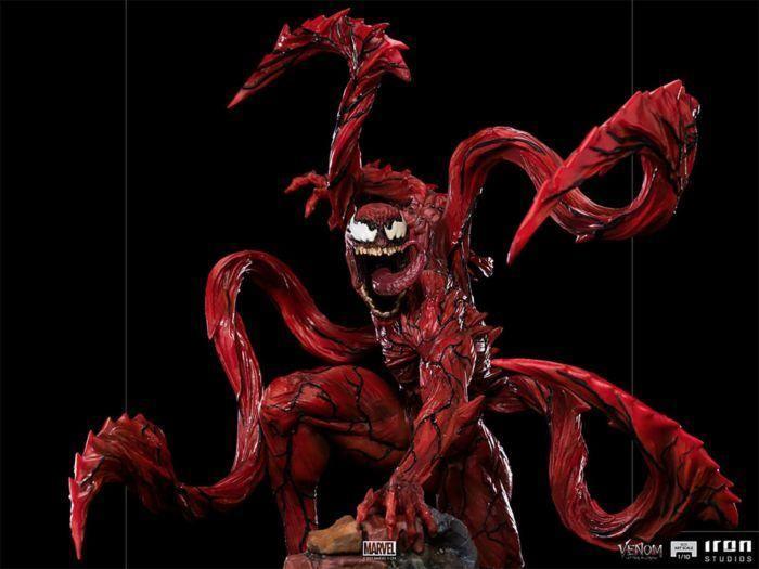 IRO28655 Venom 2: Let There Be Carnage - Carnage 1:10 Scale Statue - Iron Studios - Titan Pop Culture