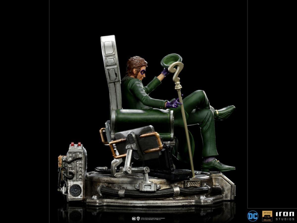 IRO29188 Batman - The Riddler Deluxe 1:10 Scale Statue - Iron Studios - Titan Pop Culture
