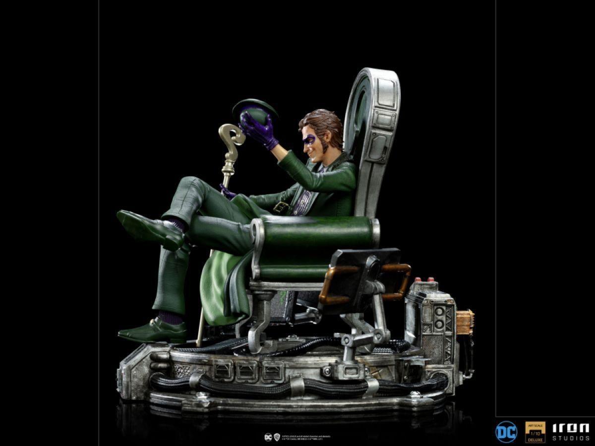 IRO29188 Batman - The Riddler Deluxe 1:10 Scale Statue - Iron Studios - Titan Pop Culture