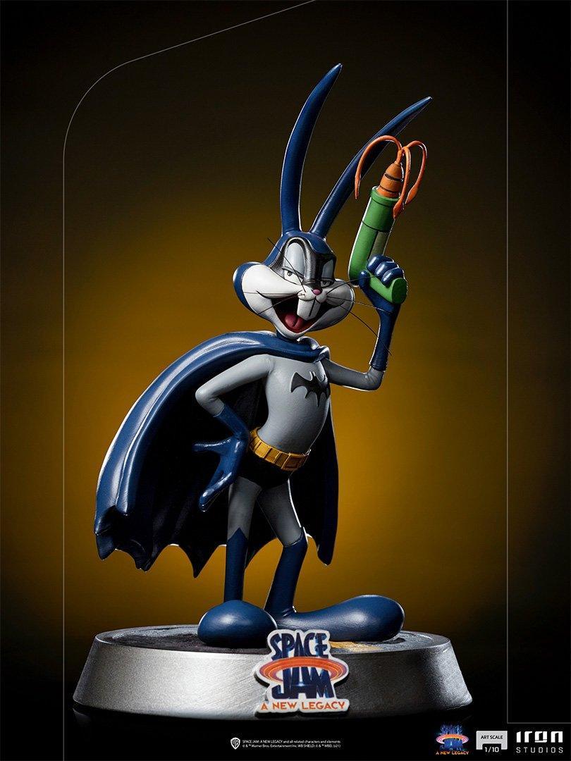 IRO29201 Space Jam 2: A New Legacy - Bugs Bunny Batman 1:10 Scale Statue - Iron Studios - Titan Pop Culture