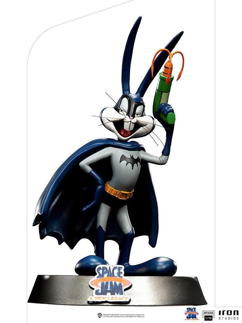 IRO29201 Space Jam 2: A New Legacy - Bugs Bunny Batman 1:10 Scale Statue - Iron Studios - Titan Pop Culture