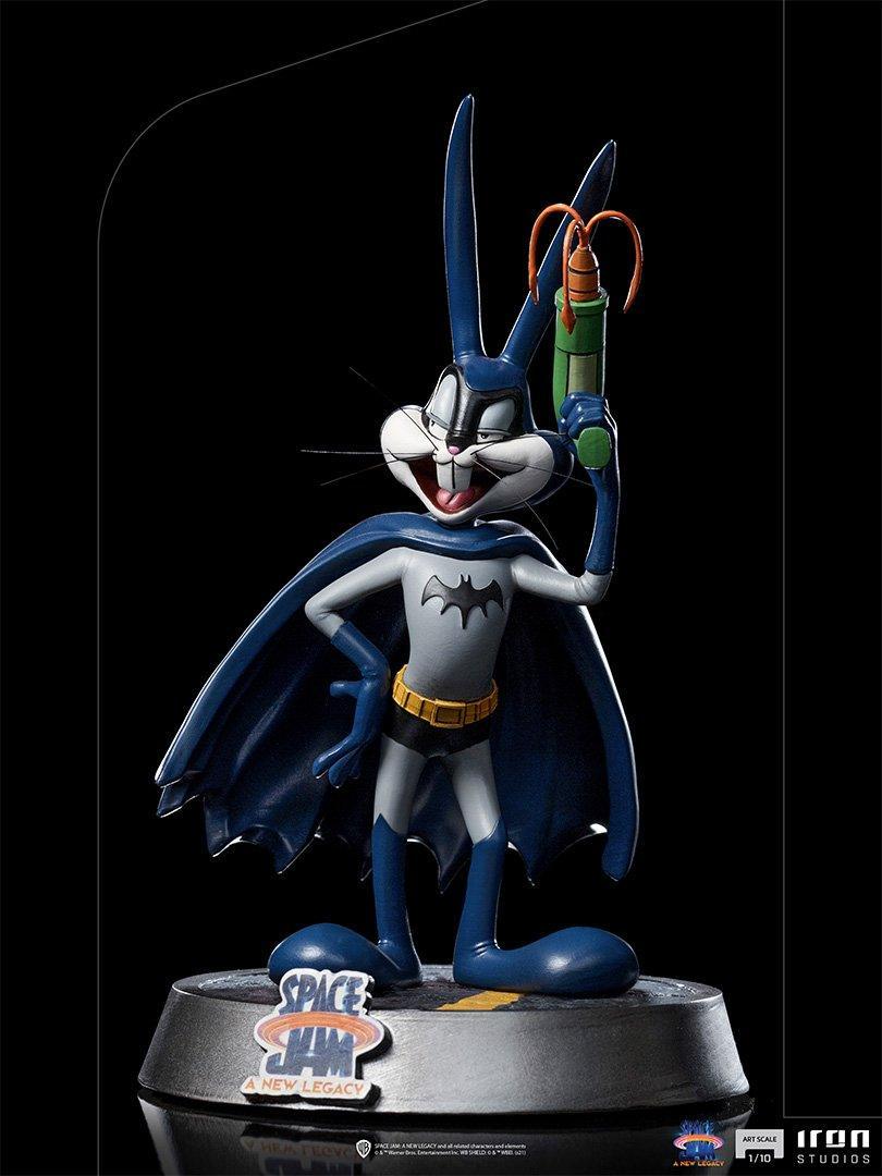 IRO29201 Space Jam 2: A New Legacy - Bugs Bunny Batman 1:10 Scale Statue - Iron Studios - Titan Pop Culture