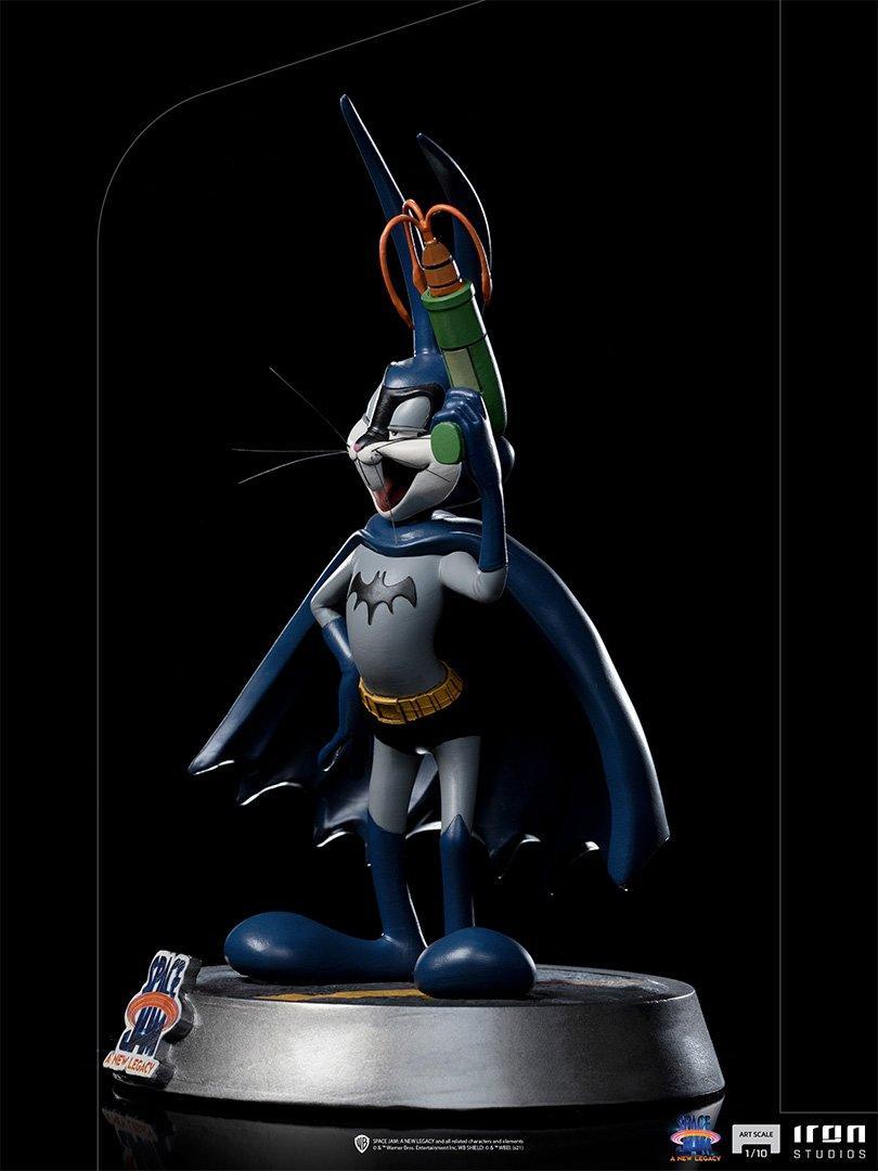 IRO29201 Space Jam 2: A New Legacy - Bugs Bunny Batman 1:10 Scale Statue - Iron Studios - Titan Pop Culture