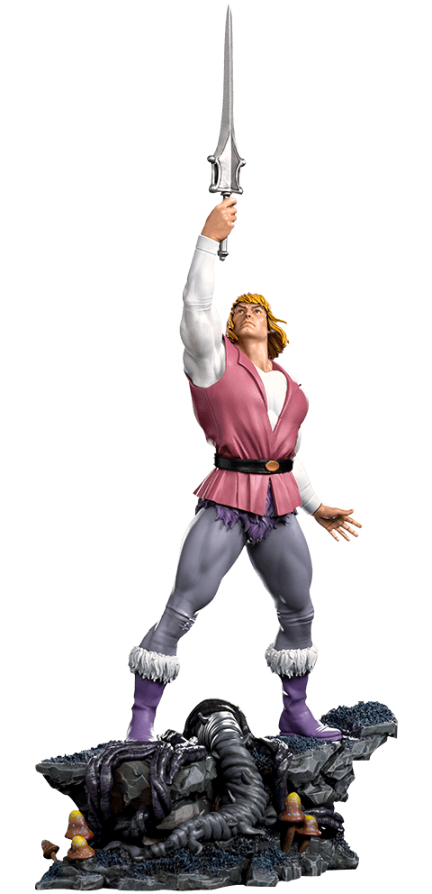 IRO29430 Masters of the Universe - Prince Adam 1:10 Scale Statue - Iron Studios - Titan Pop Culture