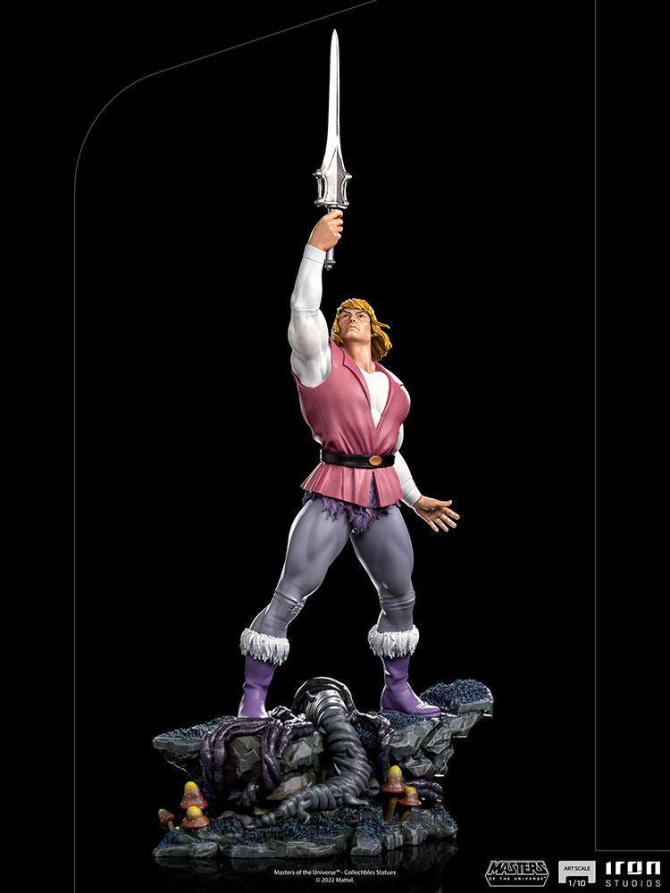 IRO29430 Masters of the Universe - Prince Adam 1:10 Scale Statue - Iron Studios - Titan Pop Culture