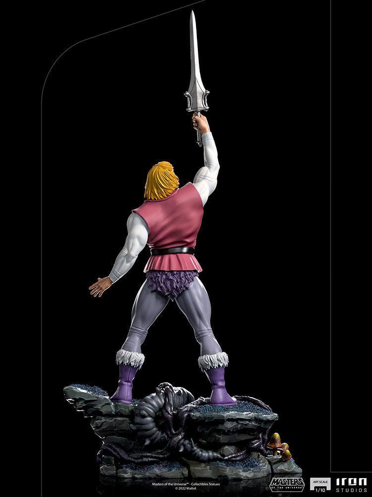 IRO29430 Masters of the Universe - Prince Adam 1:10 Scale Statue - Iron Studios - Titan Pop Culture