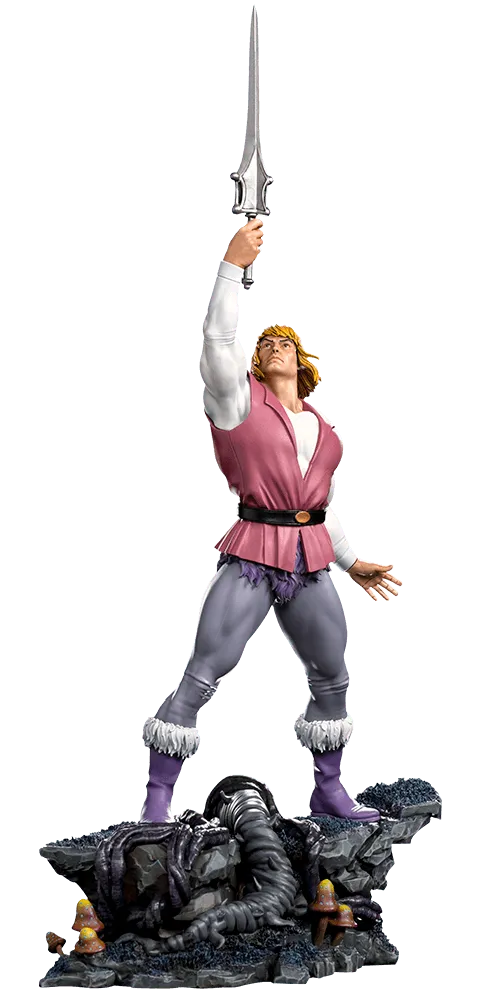 IRO29430 Masters of the Universe - Prince Adam 1:10 Scale Statue - Iron Studios - Titan Pop Culture