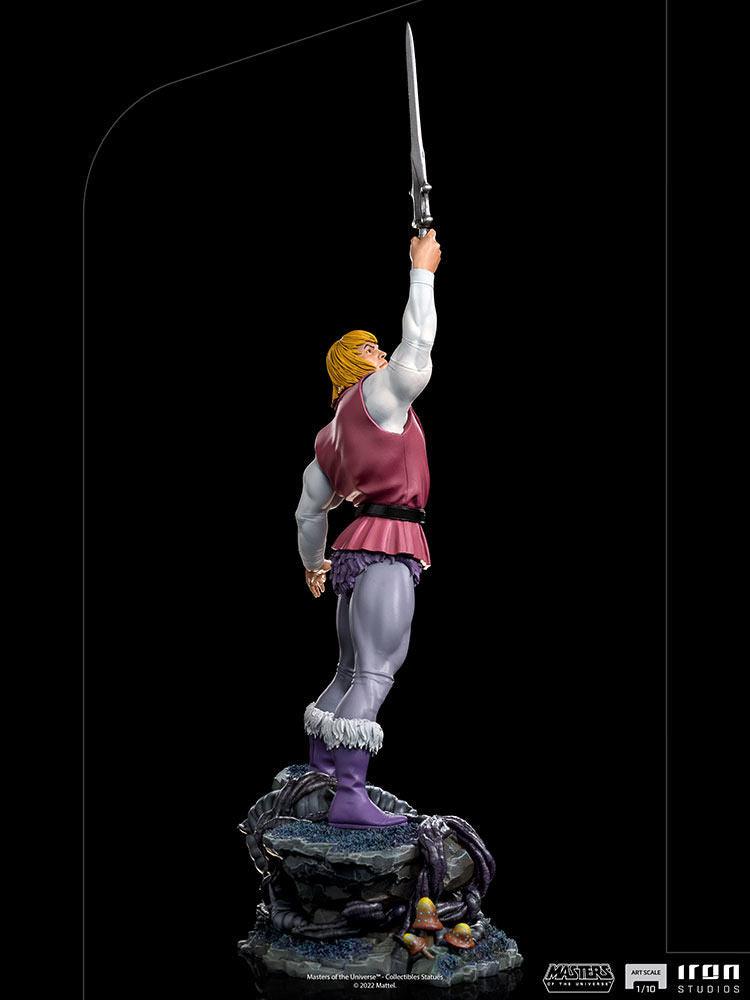 IRO29430 Masters of the Universe - Prince Adam 1:10 Scale Statue - Iron Studios - Titan Pop Culture